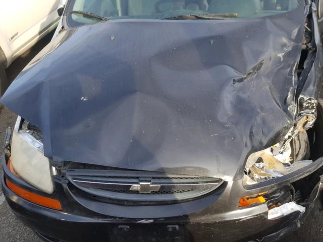 KL1TD56696B649908 - 2006 CHEVROLET AVEO BASE Қара фото 7