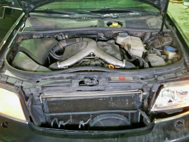 WAUED64B11N078118 - 2001 AUDI A6 2.7T QU BLACK photo 7