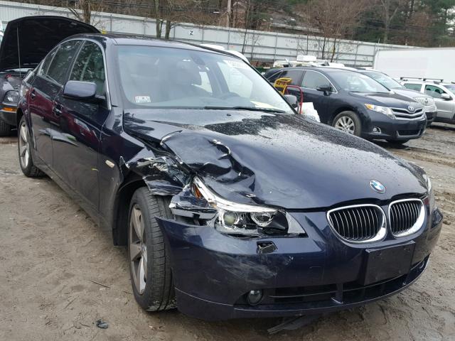 WBANF33577CS40634 - 2007 BMW 525 XI BLUE photo 1