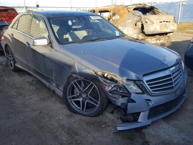 WDDHF9AB6AA182746 - 2010 MERCEDES-BENZ E 550 4MAT GRAY photo 1