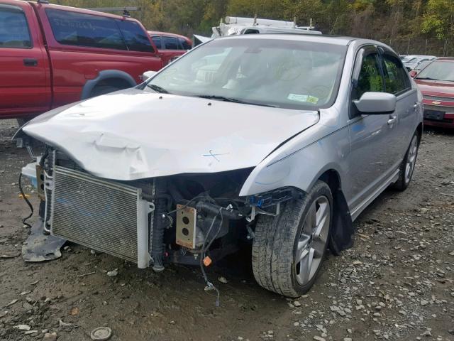 3FAHP0KC7CR167083 - 2012 FORD FUSION SPO SILVER photo 2