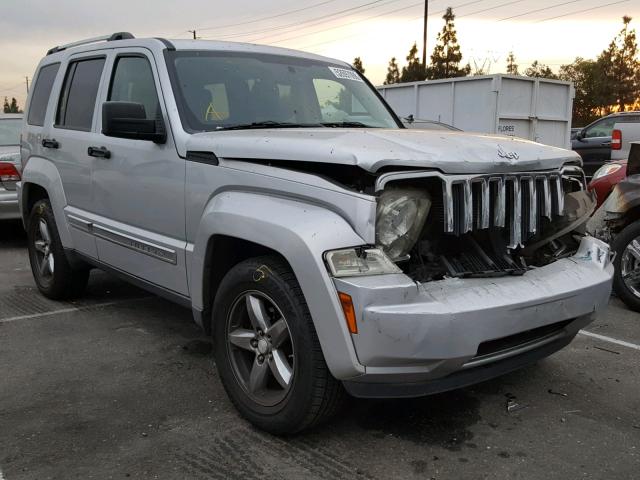 1J8GP58K98W107949 - 2008 JEEP LIBERTY LI SILVER photo 1