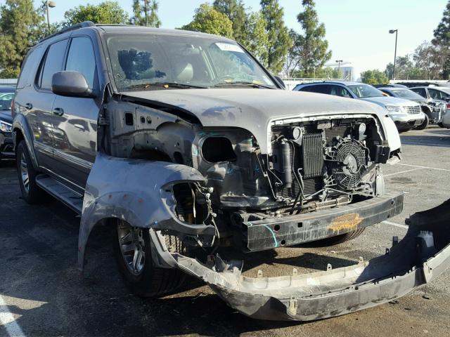 5TDZT38A36S275784 - 2006 TOYOTA SEQUOIA LI CHARCOAL photo 1