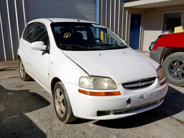 KL1TD66687B735993 - 2007 CHEVROLET AVEO BASE Ağ foto 1