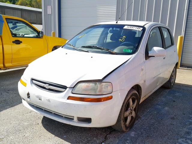 KL1TD66687B735993 - 2007 CHEVROLET AVEO BASE Ağ foto 2