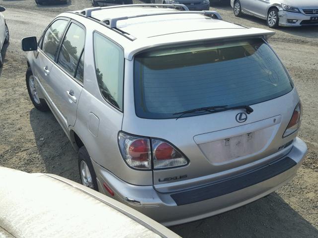 JTJHF10UX10226250 - 2001 LEXUS RX 300 GRAY photo 3