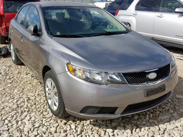 KNAFU4A24A5880689 - 2010 KIA FORTE EX GRAY photo 1