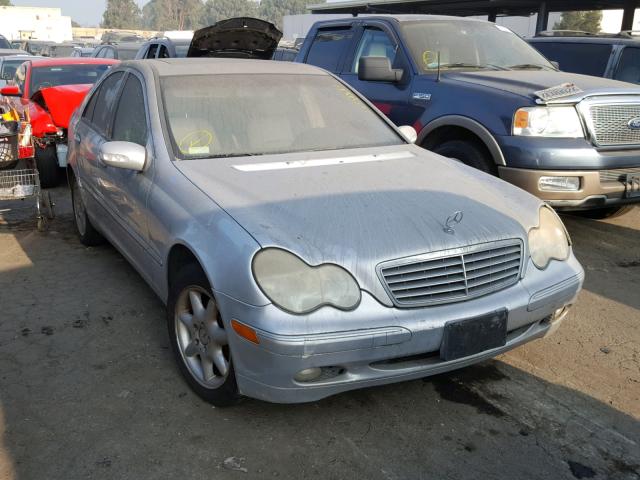 WDBRF61J83F375957 - 2003 MERCEDES-BENZ C 240 SILVER photo 1