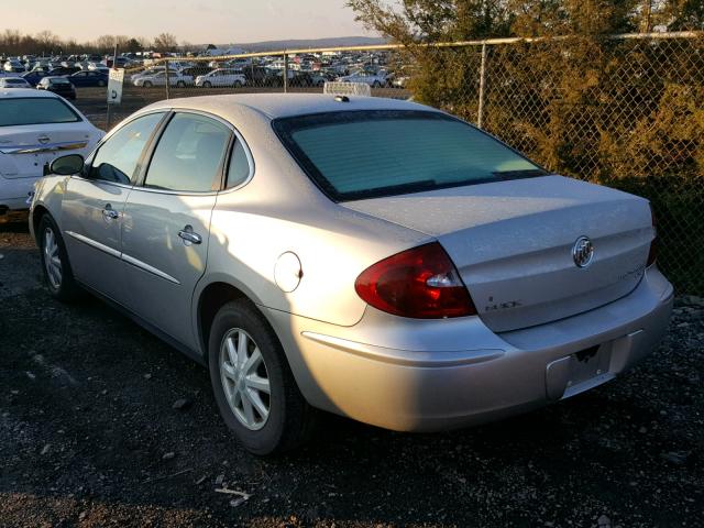 2G4WC582X61264419 - 2006 BUICK LACROSSE C SILVER photo 3