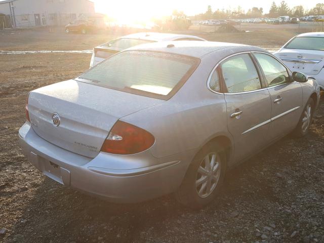 2G4WC582X61264419 - 2006 BUICK LACROSSE C SILVER photo 4