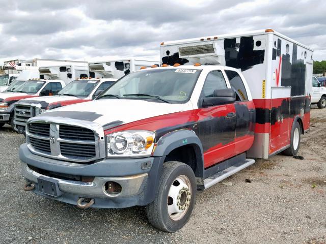 3D6WC6GL6AG111342 - 2010 DODGE RAM 4500 S TWO TONE photo 2