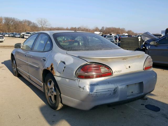 1G2WP52K8XF275581 - 1999 PONTIAC GRAND PRIX SILVER photo 3