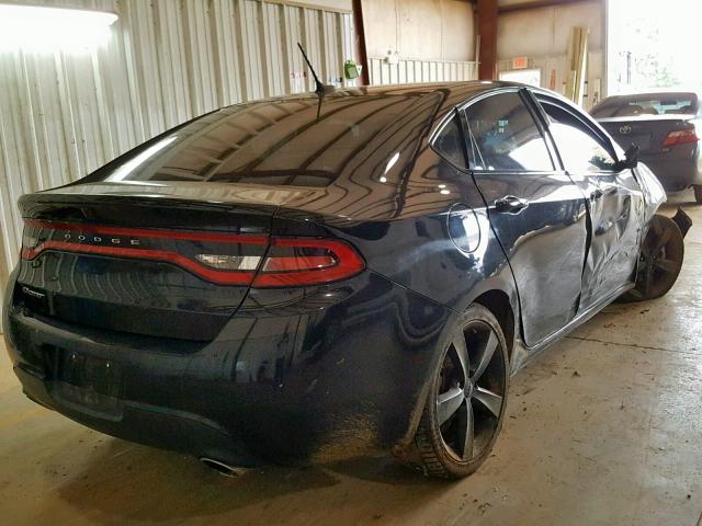 1C3CDFBB2GD643864 - 2016 DODGE DART SXT BLACK photo 4