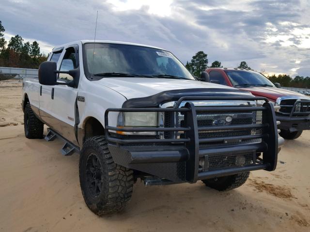 1FTSW31P44EA98804 - 2004 FORD F350 SRW S WHITE photo 1