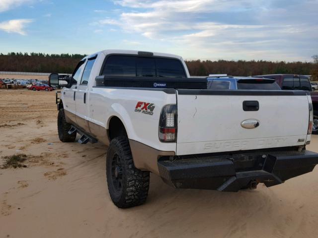 1FTSW31P44EA98804 - 2004 FORD F350 SRW S WHITE photo 3