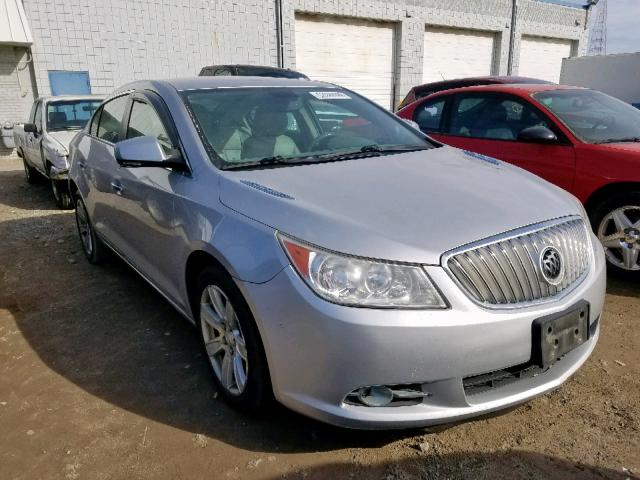 1G4GD5GGXAF168175 - 2010 BUICK LACROSSE C SILVER photo 1