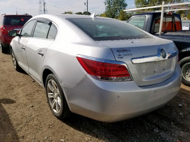 1G4GD5GGXAF168175 - 2010 BUICK LACROSSE C SILVER photo 4