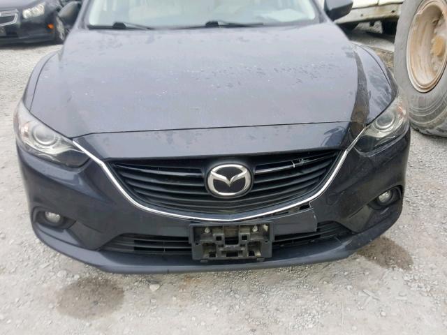 JM1GJ1W60E1131508 - 2014 MAZDA 6 GRAND TO CHARCOAL photo 9