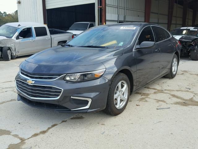 1G1ZB5STXHF180188 - 2017 CHEVROLET MALIBU LS 石墨色 照片 2
