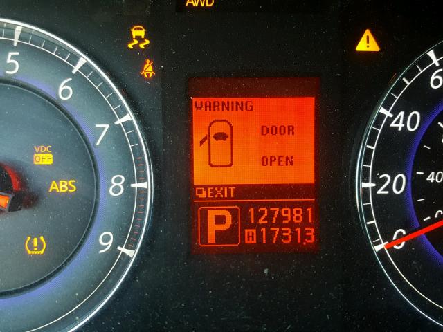 JNKAJ09F58M353331 - 2008 INFINITI EX35 BASE WHITE photo 8