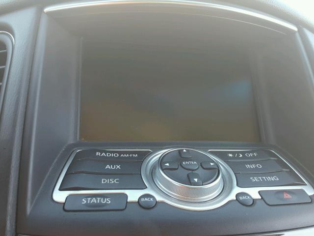 JNKAJ09F58M353331 - 2008 INFINITI EX35 BASE WHITE photo 9