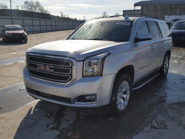 1GKS2AKC8FR717769 - 2015 GMC YUKON SLE SILVER photo 2