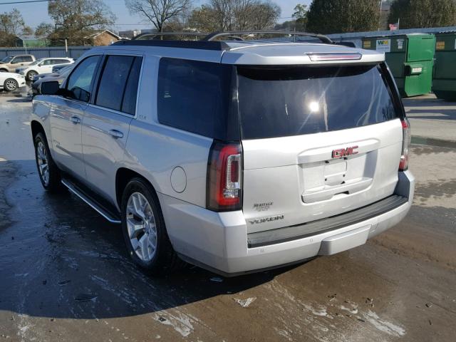 1GKS2AKC8FR717769 - 2015 GMC YUKON SLE SILVER photo 3