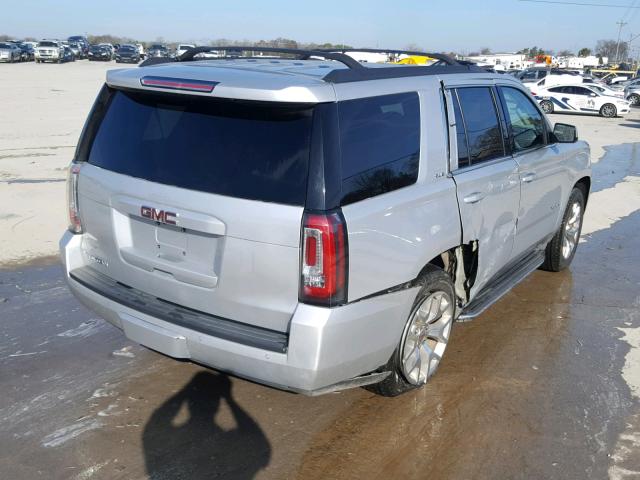 1GKS2AKC8FR717769 - 2015 GMC YUKON SLE SILVER photo 4