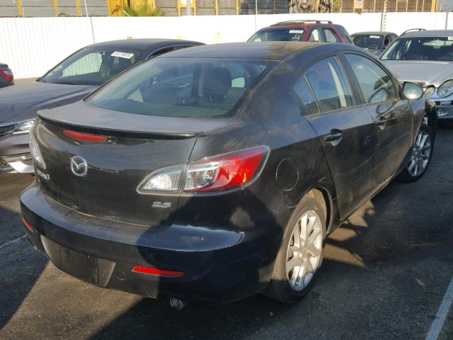 JM1BL1V67C1506684 - 2012 MAZDA 3 S BLACK photo 4