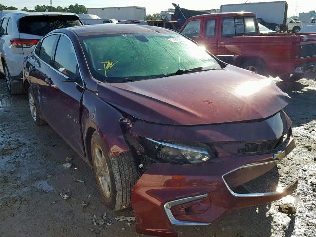 1G1ZB5ST9GF240797 - 2016 CHEVROLET MALIBU LS ბურგუნდია ფოტო 1