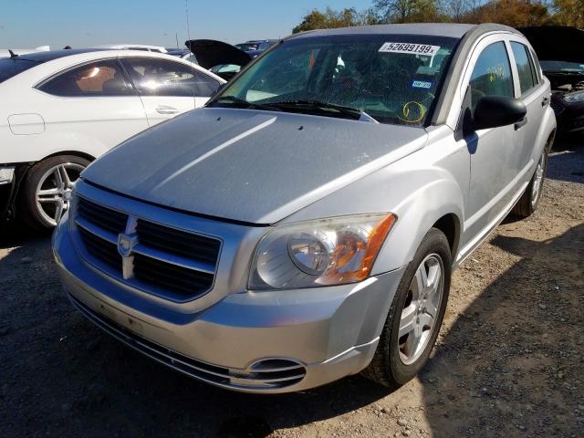 1B3HB28B08D667543 - 2008 DODGE CALIBER SILVER photo 2