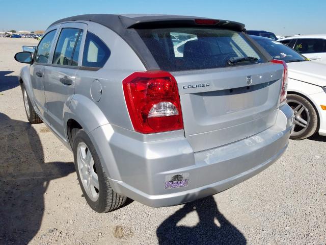 1B3HB28B08D667543 - 2008 DODGE CALIBER SILVER photo 3