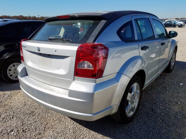 1B3HB28B08D667543 - 2008 DODGE CALIBER SILVER photo 4