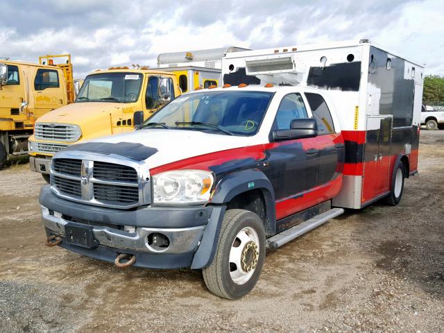 3D6WC6GL4AG117785 - 2010 DODGE RAM 4500 S TWO TONE photo 2