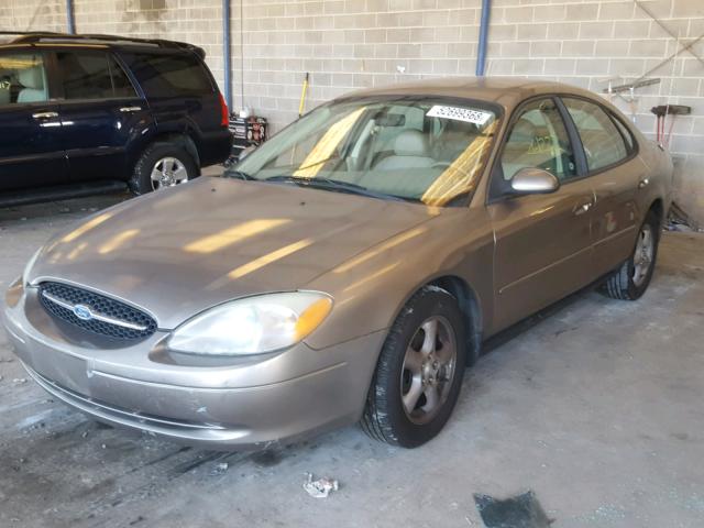 1FAFP55243A226379 - 2003 FORD TAURUS SES BEIGE photo 2