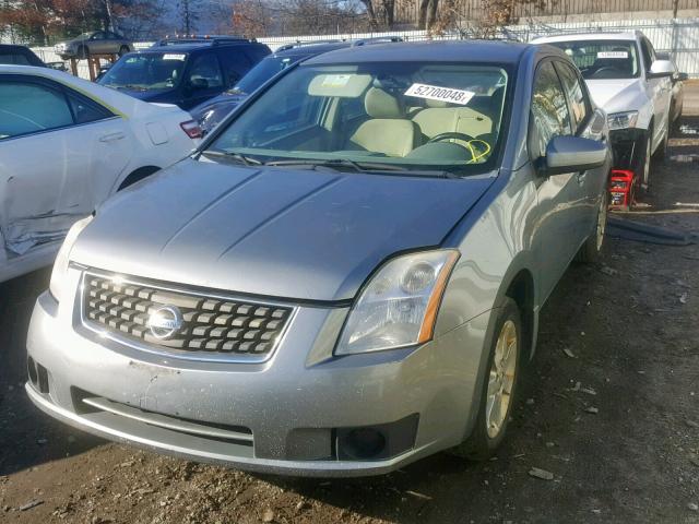 3N1AB61E87L641943 - 2007 NISSAN SENTRA 2.0 SILVER photo 2