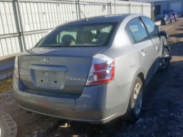 3N1AB61E87L641943 - 2007 NISSAN SENTRA 2.0 SILVER photo 4