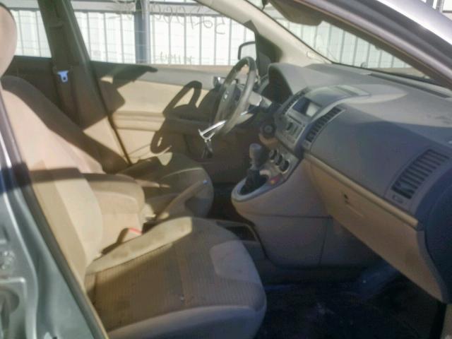 3N1AB61E87L641943 - 2007 NISSAN SENTRA 2.0 SILVER photo 5