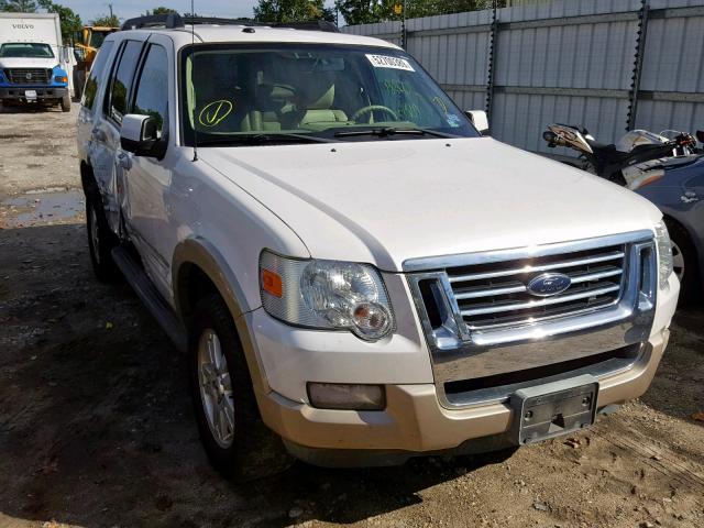 1FMEU7EE4AUA67763 - 2010 FORD EXPLORER E WHITE photo 1