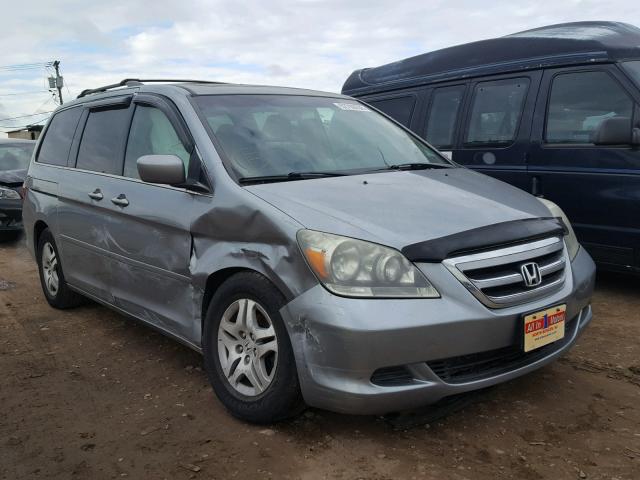 5FNRL38787B131061 - 2007 HONDA ODYSSEY EX SILVER photo 1