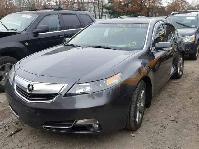 19UUA9F50DA001091 - 2013 ACURA TL TECH GRAY photo 2