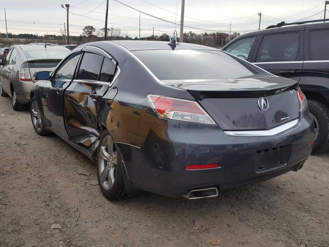 19UUA9F50DA001091 - 2013 ACURA TL TECH GRAY photo 3