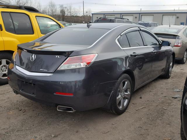 19UUA9F50DA001091 - 2013 ACURA TL TECH GRAY photo 4