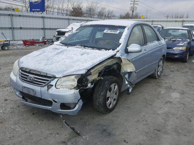 KNAFE121185506133 - 2008 KIA SPECTRA EX SILVER photo 2