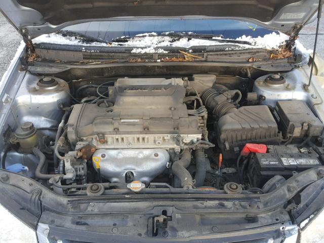 KNAFE121185506133 - 2008 KIA SPECTRA EX SILVER photo 7