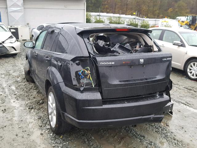 1B3CB5HA0AD635765 - 2010 DODGE CALIBER HE BLACK photo 3