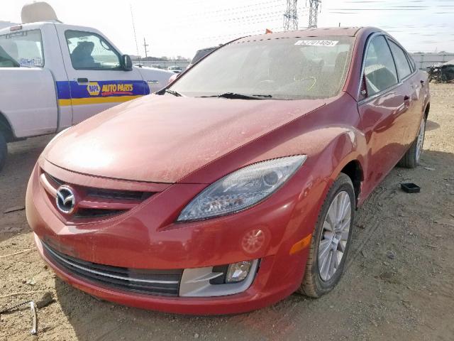 1YVHZ8CH9A5M19942 - 2010 MAZDA 6 I RED photo 2