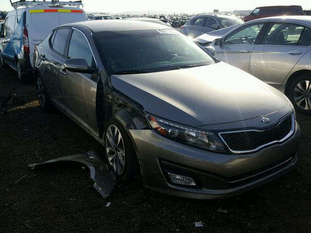 5XXGR4A68FG363622 - 2015 KIA OPTIMA SX GRAY photo 1