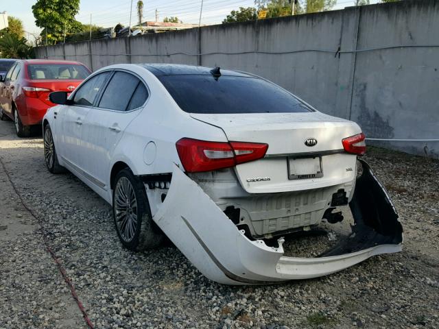 KNALN4D70G5206779 - 2016 KIA CADENZA LU WHITE photo 3