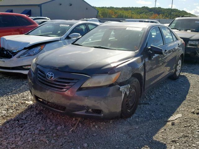 4T1BE46K18U776101 - 2008 TOYOTA CAMRY CE GRAY photo 2